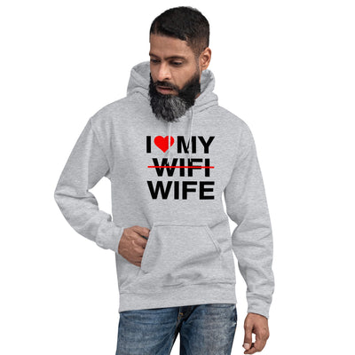 Wifi Wife Love Unisex Hoodie
